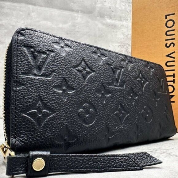Louis Vuitton Handbags - Authentic Louis Vuitton Monogram Empreinte Leather Zippy Long Wallet Black LV